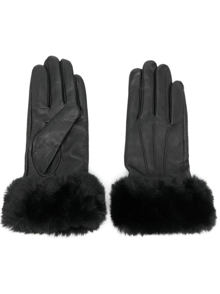  Dents Sarah Leather Gloves - Black 