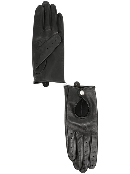  Dents Thruxton Leather Driving Gloves - Black 