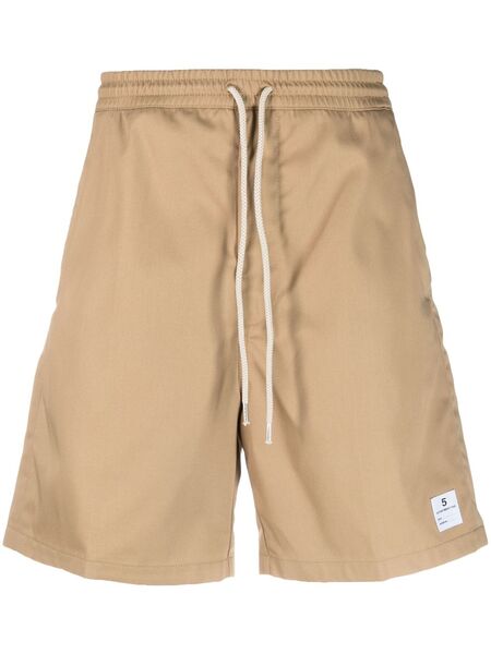  Department 5 Drawstring Bermuda Shorts - Neutrals 