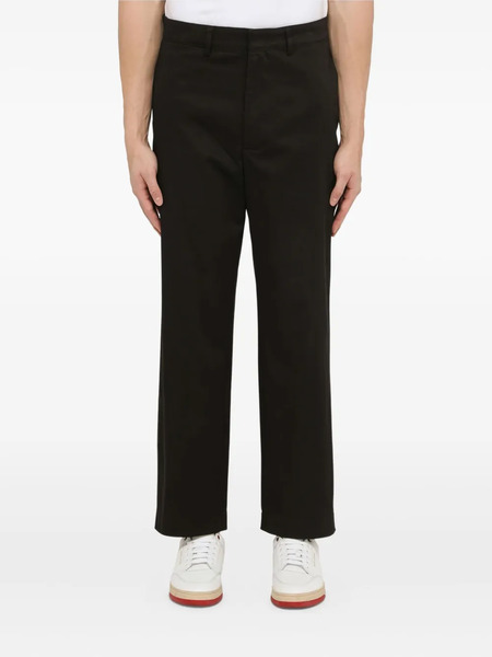  Department 5 Logo-patch Trousers - Black 
