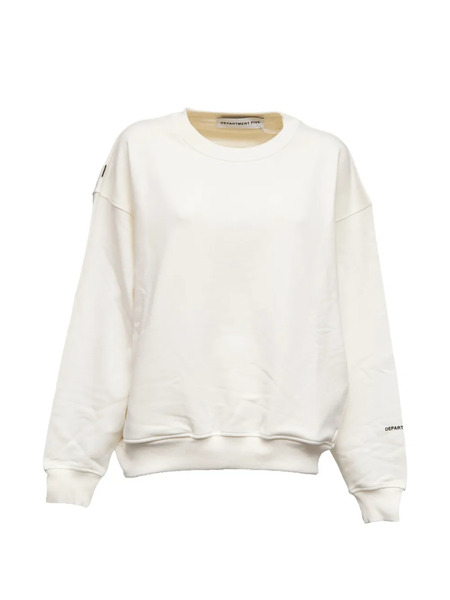  Department 5 Ribbed Crewneck Hayes Sweatshirt - Neutrals 