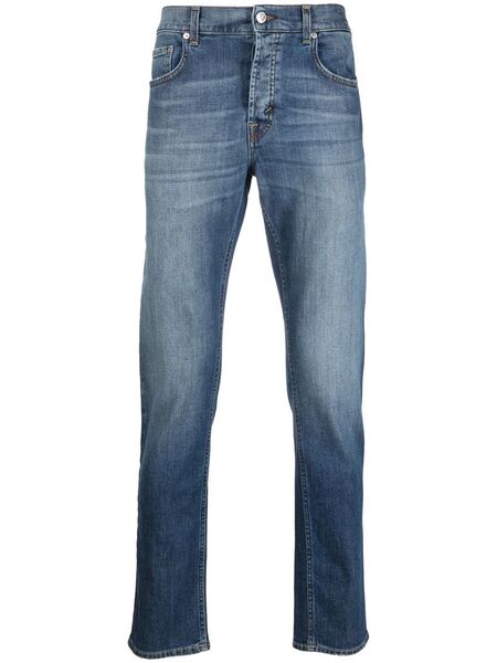  Department 5 Slim-cut Denim Jeans - Blue 