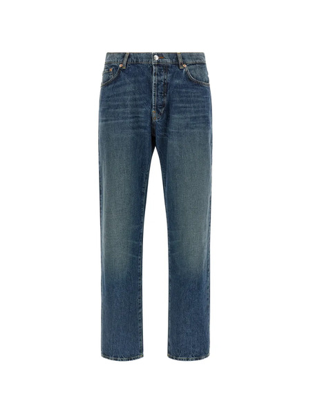  Department 5 Stone-washed Straight Jeans - Blue 