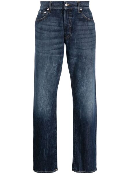  Department 5 Straight-leg Stonewashed Jeans - Blue 