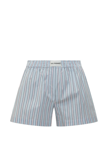  Des Phemmes Striped Boxer Shorts - Blue 