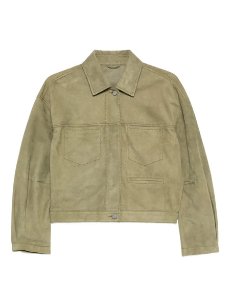 Desa 1972 Pocket Suede Jacket - Green 