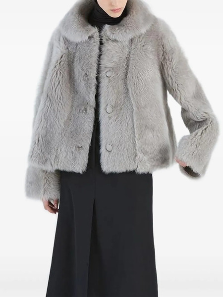  Desa 1972 Shearling Jacket - Grey 