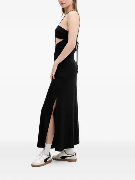  Desigual Cut-out Midi Dress - Black 