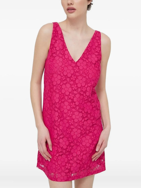  Desigual Floral Mini Dress - Pink 