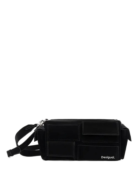  Desigual Multi-pocket Satchel - Black 