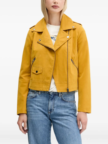  Desigual Zip Pocket Jacket - Yellow 