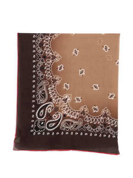 Destin Bandana-print Scarf - Brown 