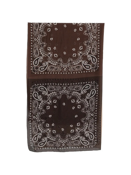  Destin Bandana-print Scarf - Brown 