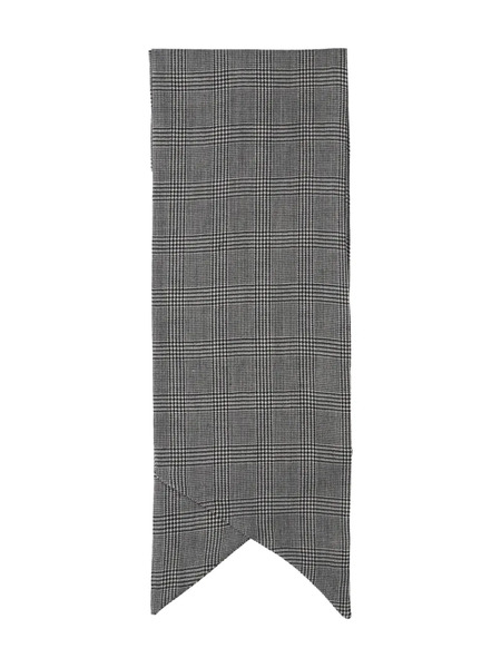  Destin Checked Scarf - Black 