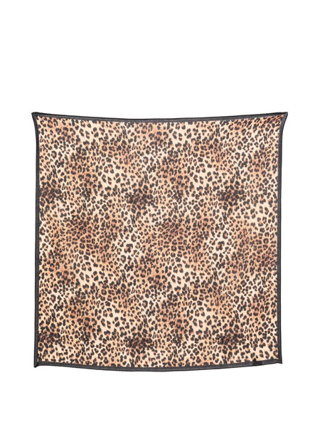  Destin Leopard-print Scarf - Neutrals 