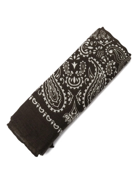  Destin Paisley-pattern Bandana - Brown 