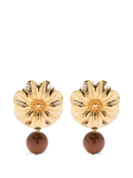  Destree Daisy Drop Earrings - Gold 