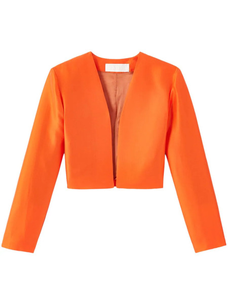 Destree Helmut Satin-finish Blazer - Orange 