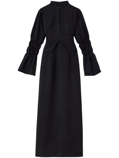  Destree Keith Ruched-sleeve Dress - Black 