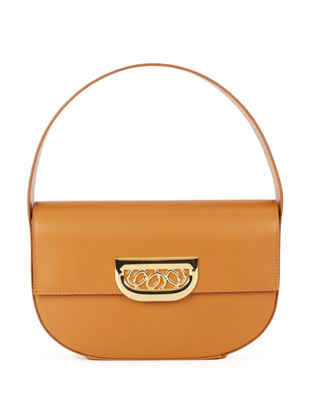  Destree Medium Martin Logo-plaque Shoulder Bag - Brown 