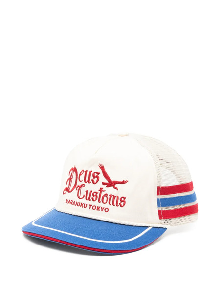  Deus Ex Machina Beep-beep Embroidered Trucker Hat - Neutrals 