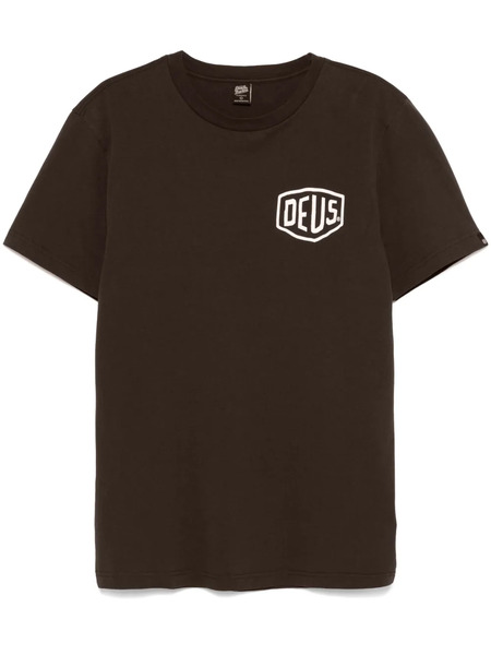  Deus Ex Machina Biarritz Address T-shirt - Brown 