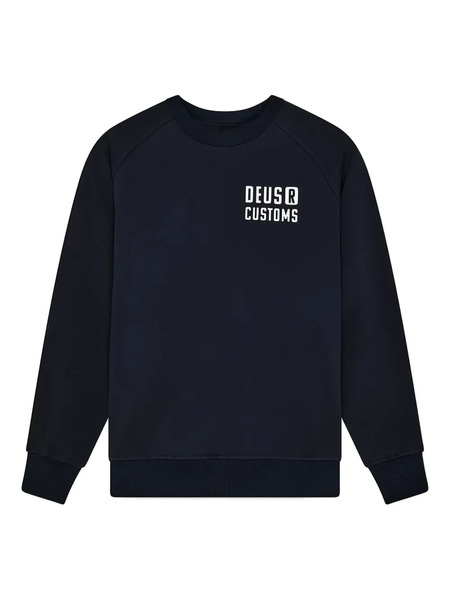 Deus Ex Machina Crew Neck Sweatshirt - Blue 