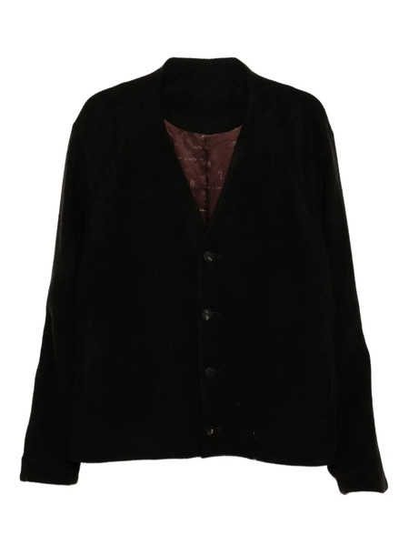  Devoa Camel Cardigan - Black 