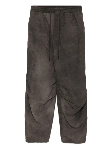  Devoa Loose-fit Trousers - Brown 