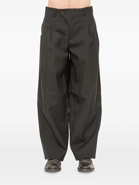 Devoa Wool Trousers - Black 