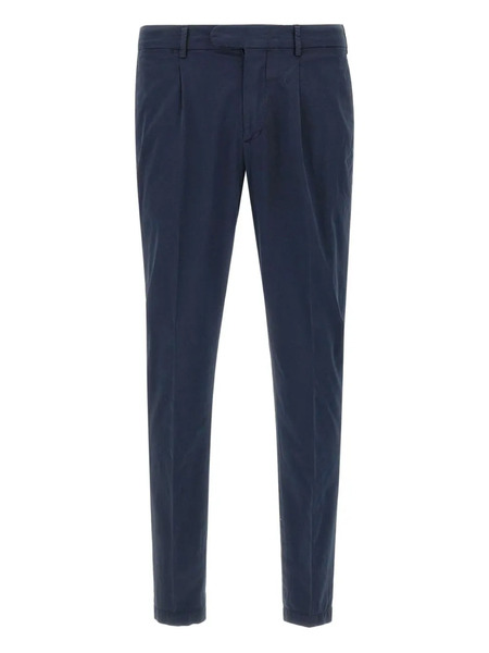  Devore Pleated Trousers - Blue 