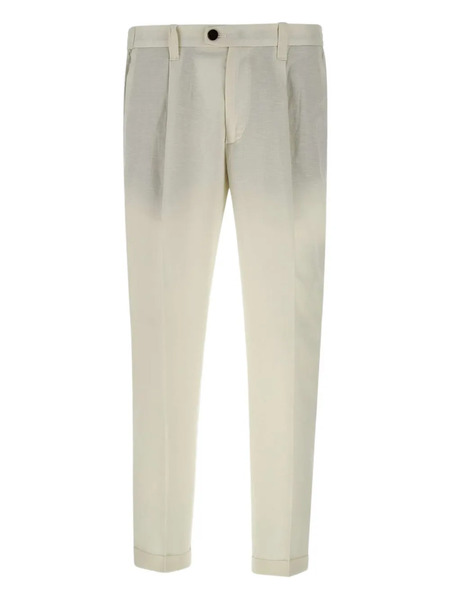  Devore Pleated Trousers - Neutrals 