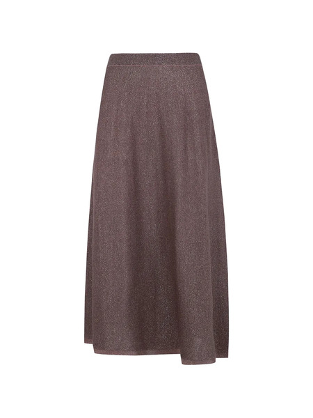  D.exterior A-line Maxi Skirt - Brown 