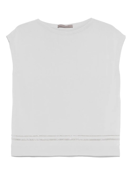  D.exterior Contrast-detail Tank Top - Grey 