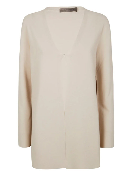  D.exterior Oversized V-neck Cardigan - Neutrals 