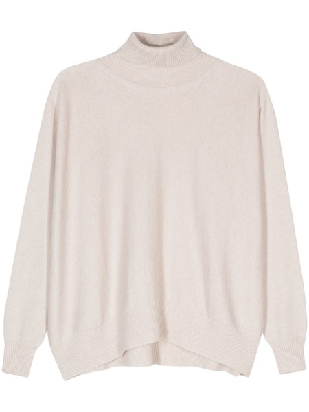  D.exterior Roll-neck Jumper - Neutrals 