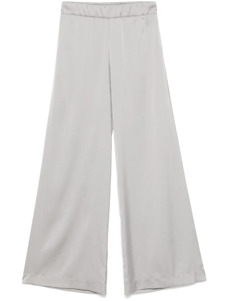  D.exterior Satin Trousers - Grey 