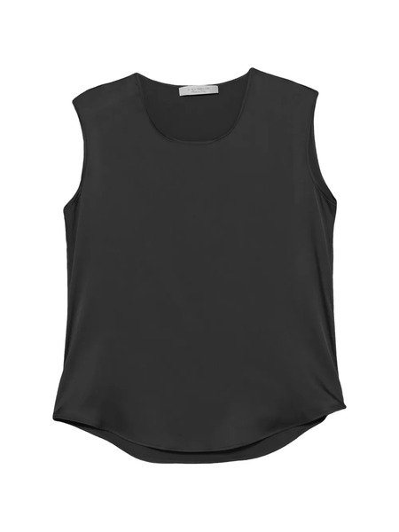  D.exterior Sleeveless Vest - Black 