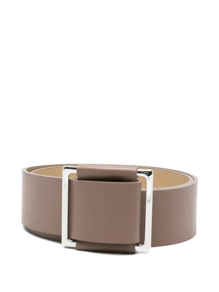  D.exterior Square-buckle Belt - Brown 