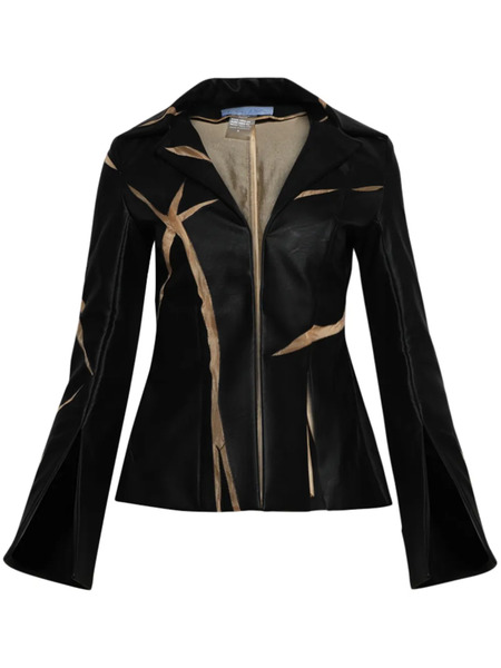  Di Petsa Broken Cracked Blazer - Black 