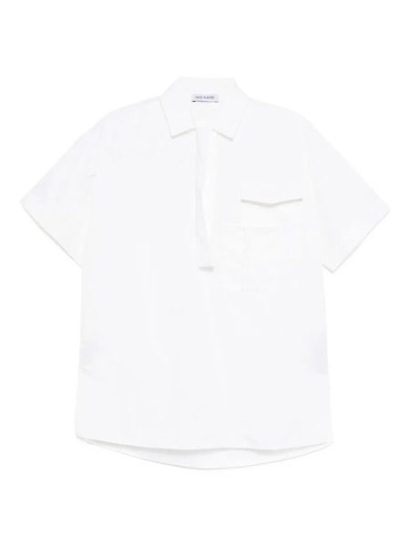  Dice Kayek Cotton Blouse - White 