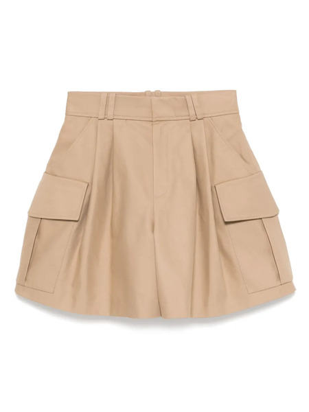  Dice Kayek Cotton Shorts - Neutrals 