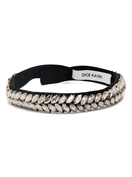  Dice Kayek Crystal-embellished Bracelet - Black 