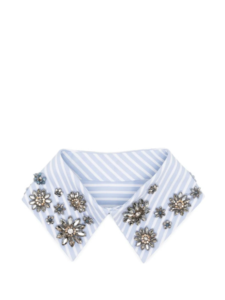  Dice Kayek Crystal-embellished Collar - Blue 