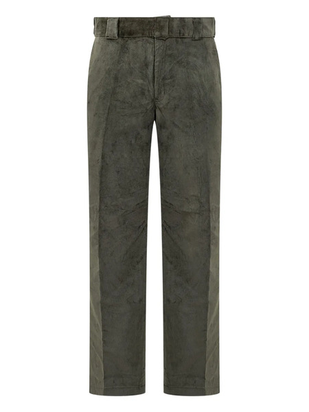  Dickies Corduroy-texture Straight Trousers - Green 
