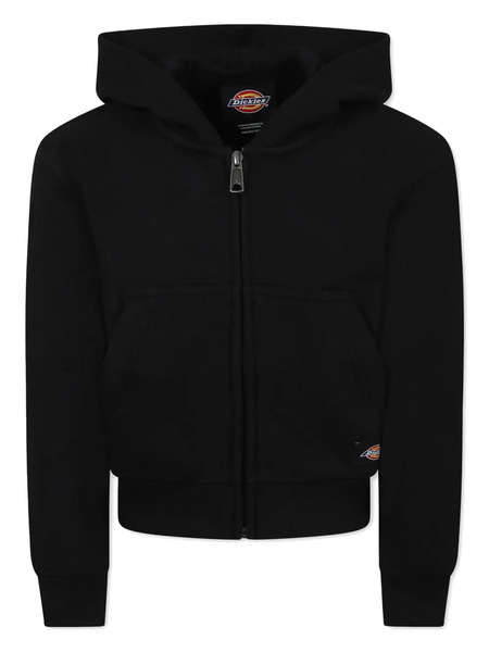  Dickies Logo-appliqué Hoodie - Black 