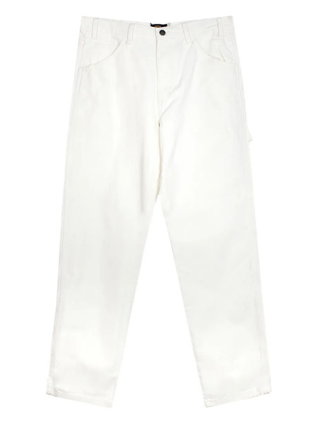  Dickies Logo-patch Trousers - White 