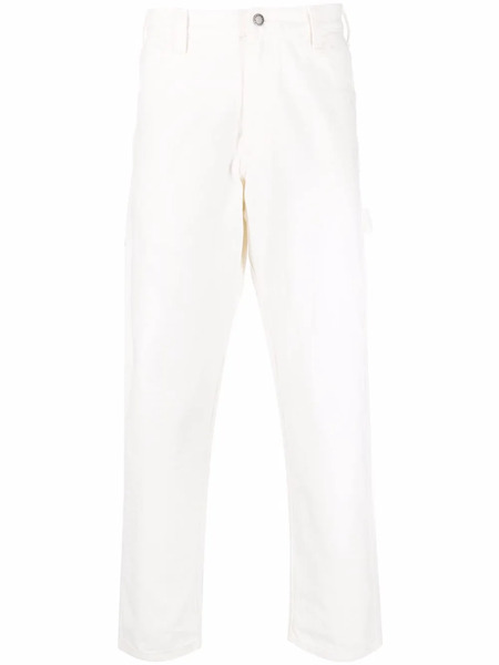  Dickies Rear Logo-patch Trousers - White 