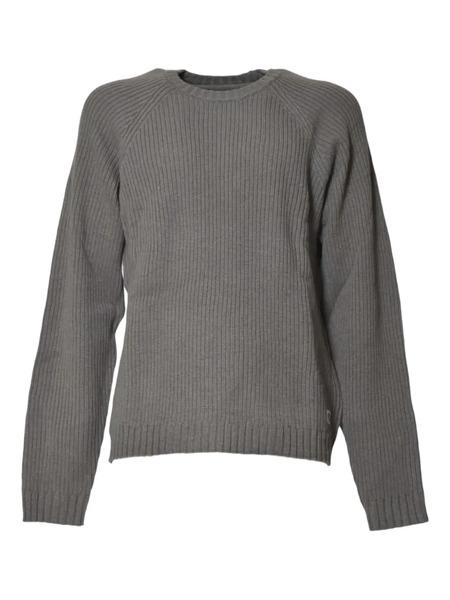  Dickies Ribbed Crew-neck Sweater - Grey 