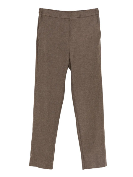  Diega Virgin Wool-blend Trousers - Grey 